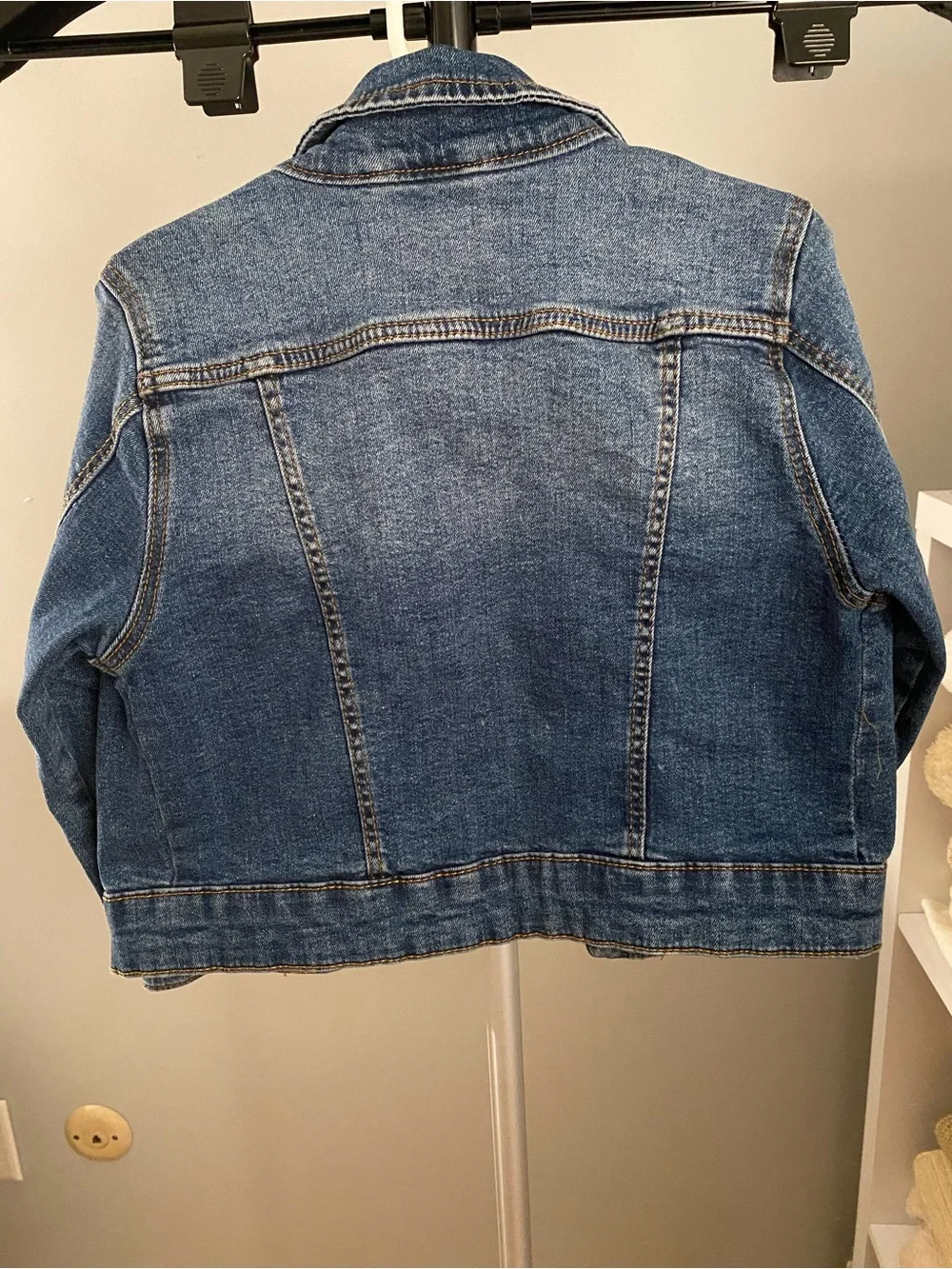 Denim Co. Girls Blue Stretch Denim Jacket Size 5-6 Years